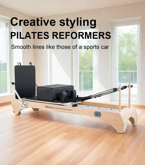 Pilates Reformer Premium Wood 1