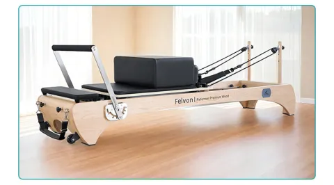 Pilates Reformer Premium Wood 7