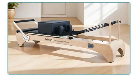 Pilates Reformer Premium Wood 8
